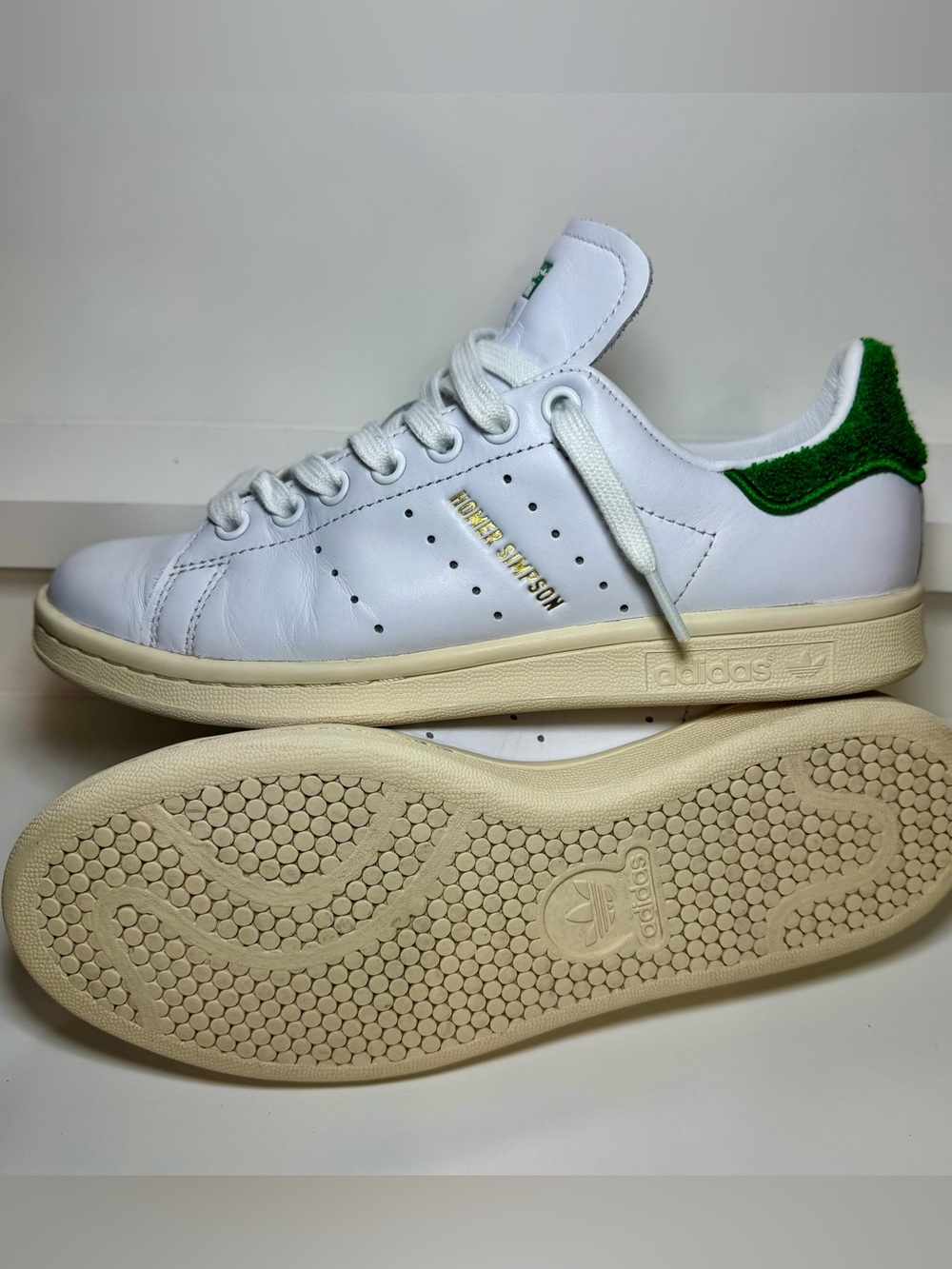 Menâs Adidas Stan Smith x The Simpsons Homer Simpson M6 Clean AF đ„ Rare Collab - Picture 4 of 16